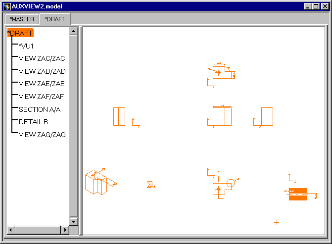 catia v5 section view