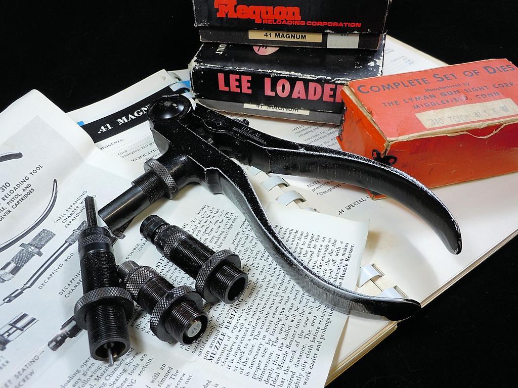 Lee's Reloading 2 Cavity Bullet Mold .41 Remington Magnum 195 .410" Diameter 